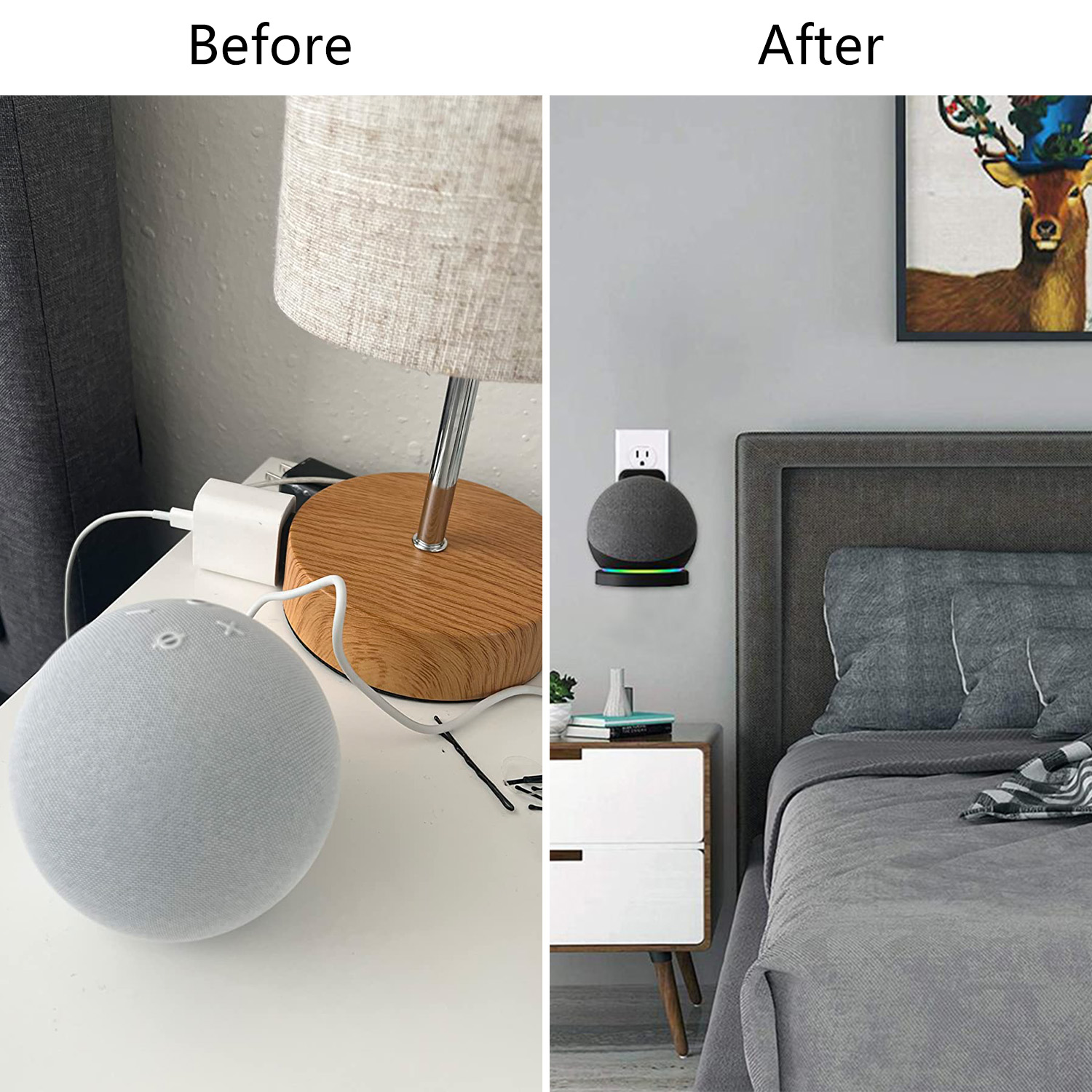 Wall Outlets Holder for Echo D - Amazon Speaker Echo Pop 评论和价格