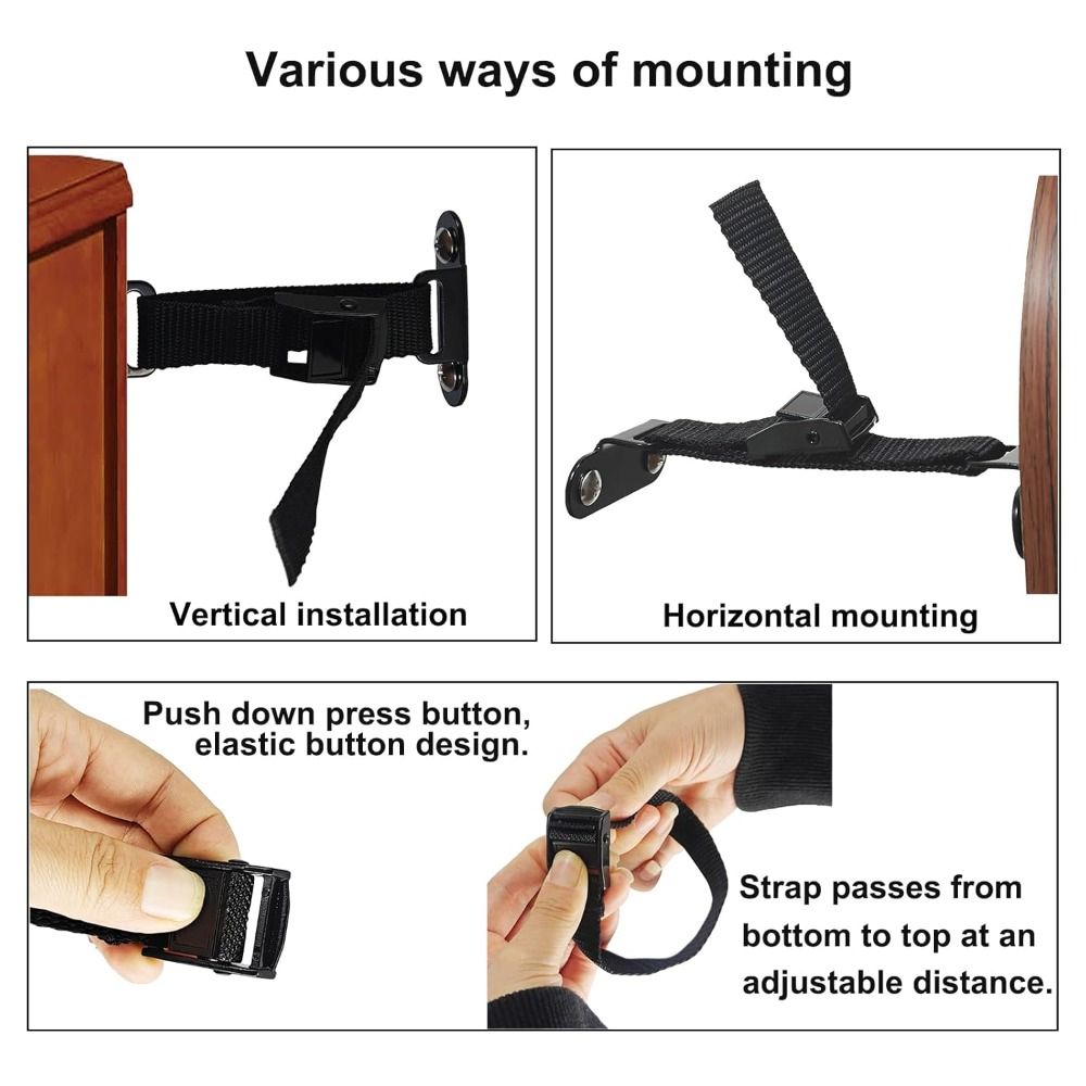Earthquake Proof Furniture Anc - Earthquake Anchor Strap 评论和价格