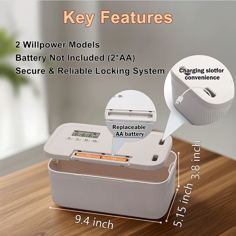 Timer Lock Boxes Electronic Lo - Medicine Cabinet Lock 评论和价格