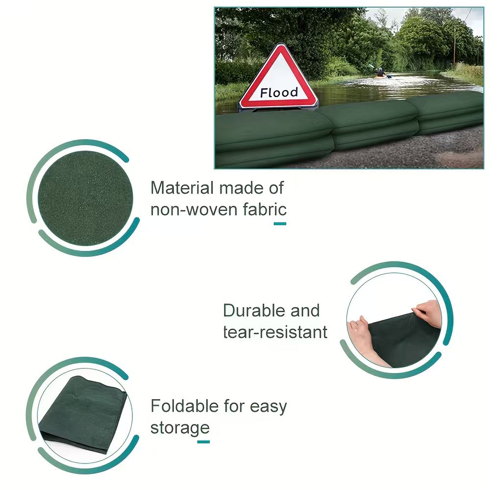 Water Activated Sandbags Flood - Flood Barrier Bag 评论和价格