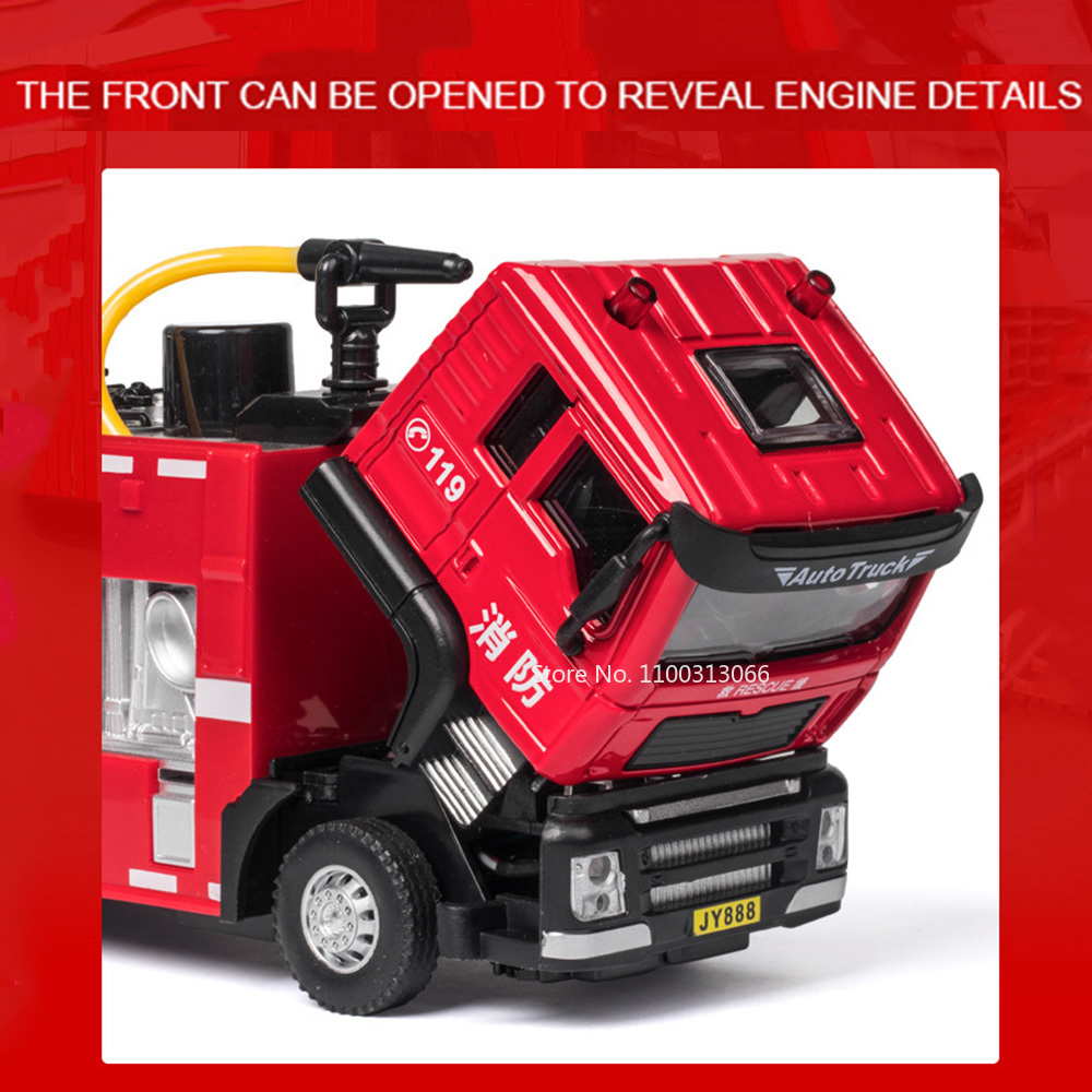 1/50 Ladder Fire Engine Car Mo - Fire Escape Ladder 评论和价格