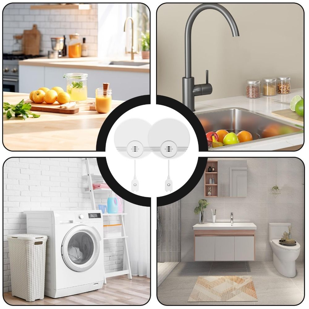Dual Mode Sensor Water Leak Al - Water Alarm Sensor 评论和价格