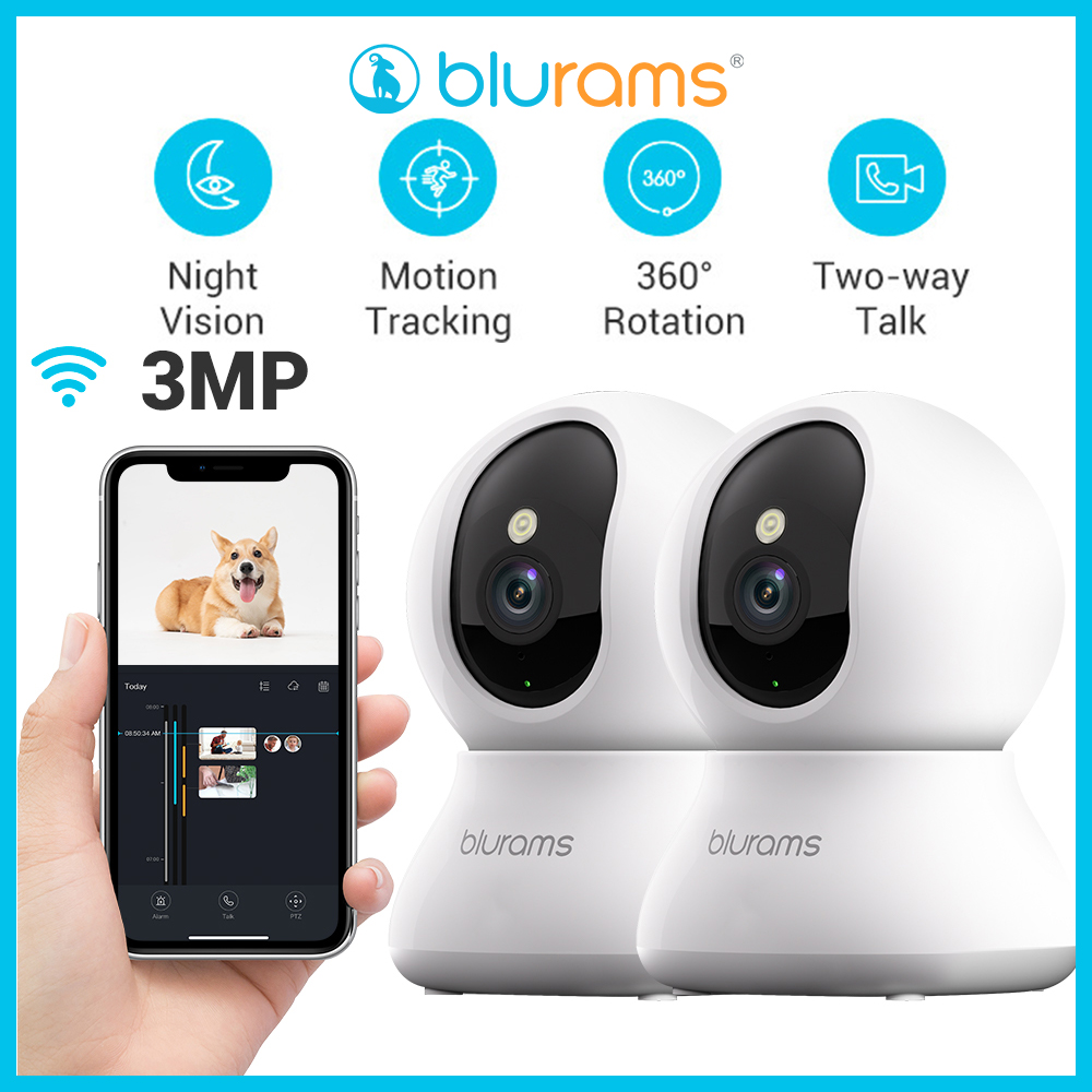 Blurams Pet Camera 2K, 360° In - Eufy Camera E220 评论和价格