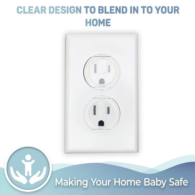 Clear Outlet Cover Baby Safety - Outlet Cover Baby 评论和价格